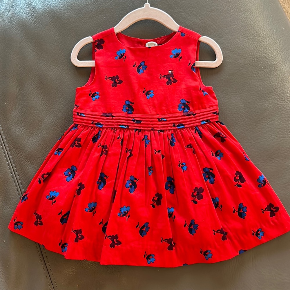 NWOT Tommy Hilfiger floral cotton dress for a toddler girl